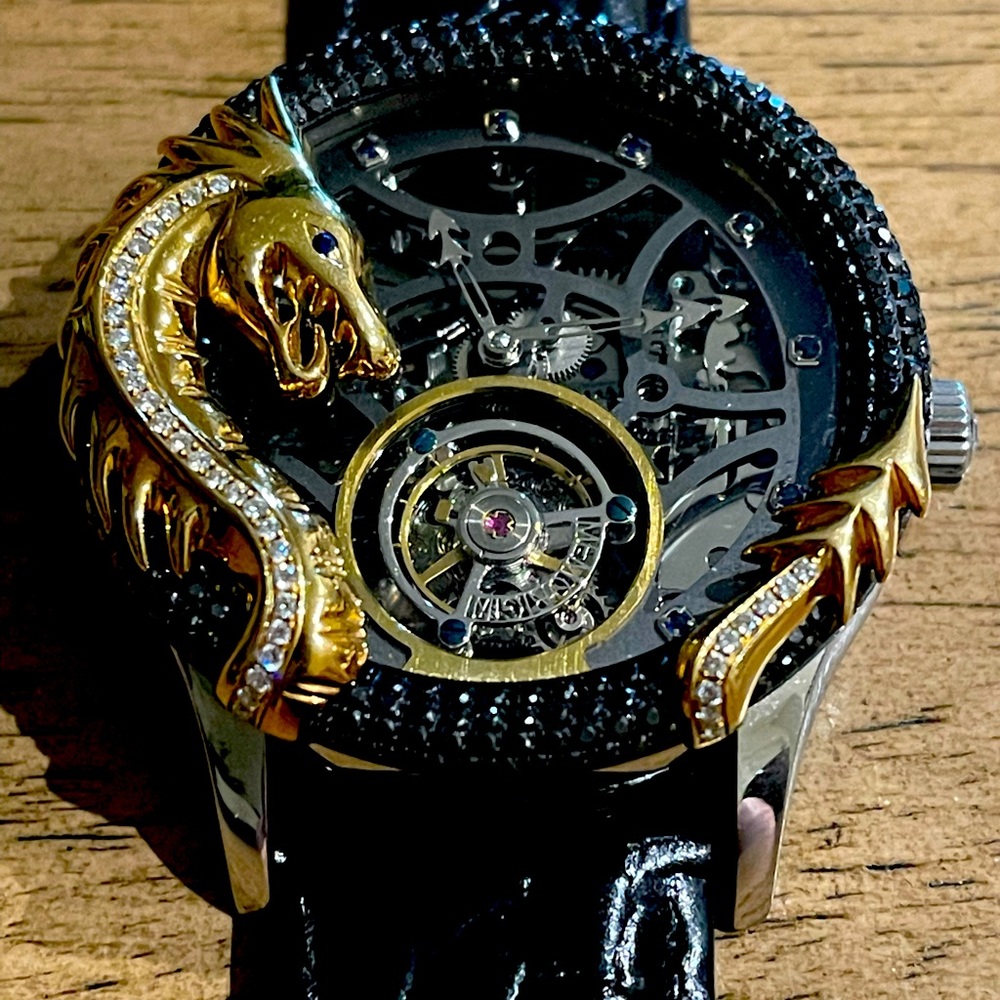 Memorigin Sarah Zhuang Dragón, Tourbillon,ST0727. Unique Watch, Automatic.